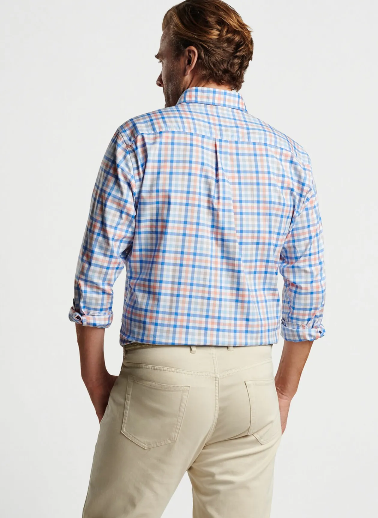Peter Millar Sport Shirts|Orin Cotton-Stretch Sport Shirt