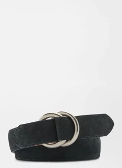 Peter Millar Belts|O-Ring Suede Belt