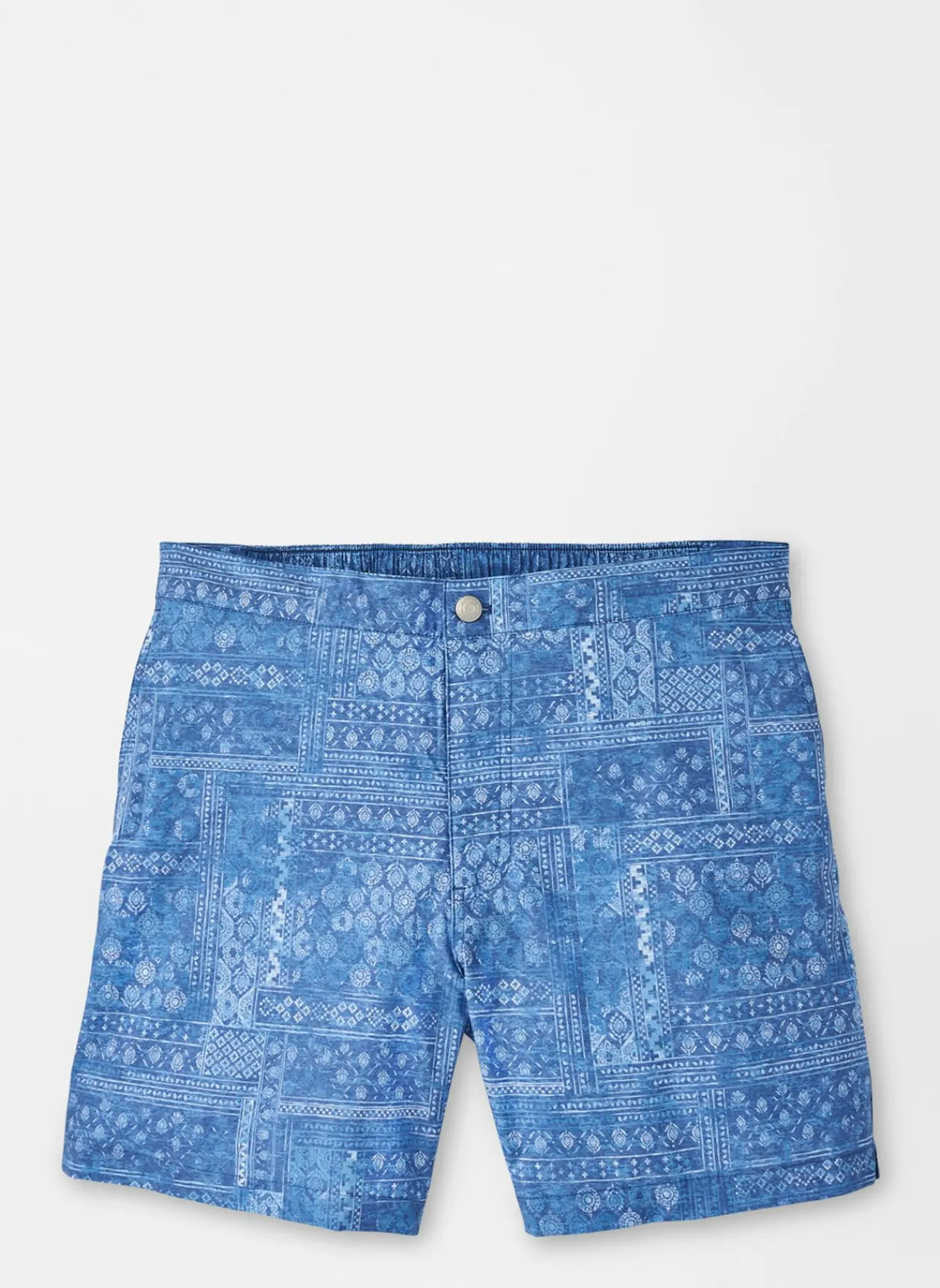 Peter Millar Swim Trunks|Patchwork Tile Swim Trunk