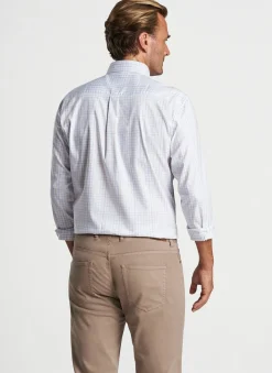 Peter Millar Sport Shirts|Patten Crown Lite Cotton-Stretch Sport Shirt