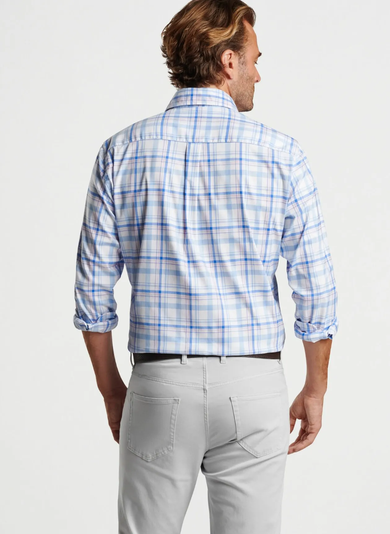 Peter Millar Sport Shirts|Payson Cotton-Stretch Sport Shirt