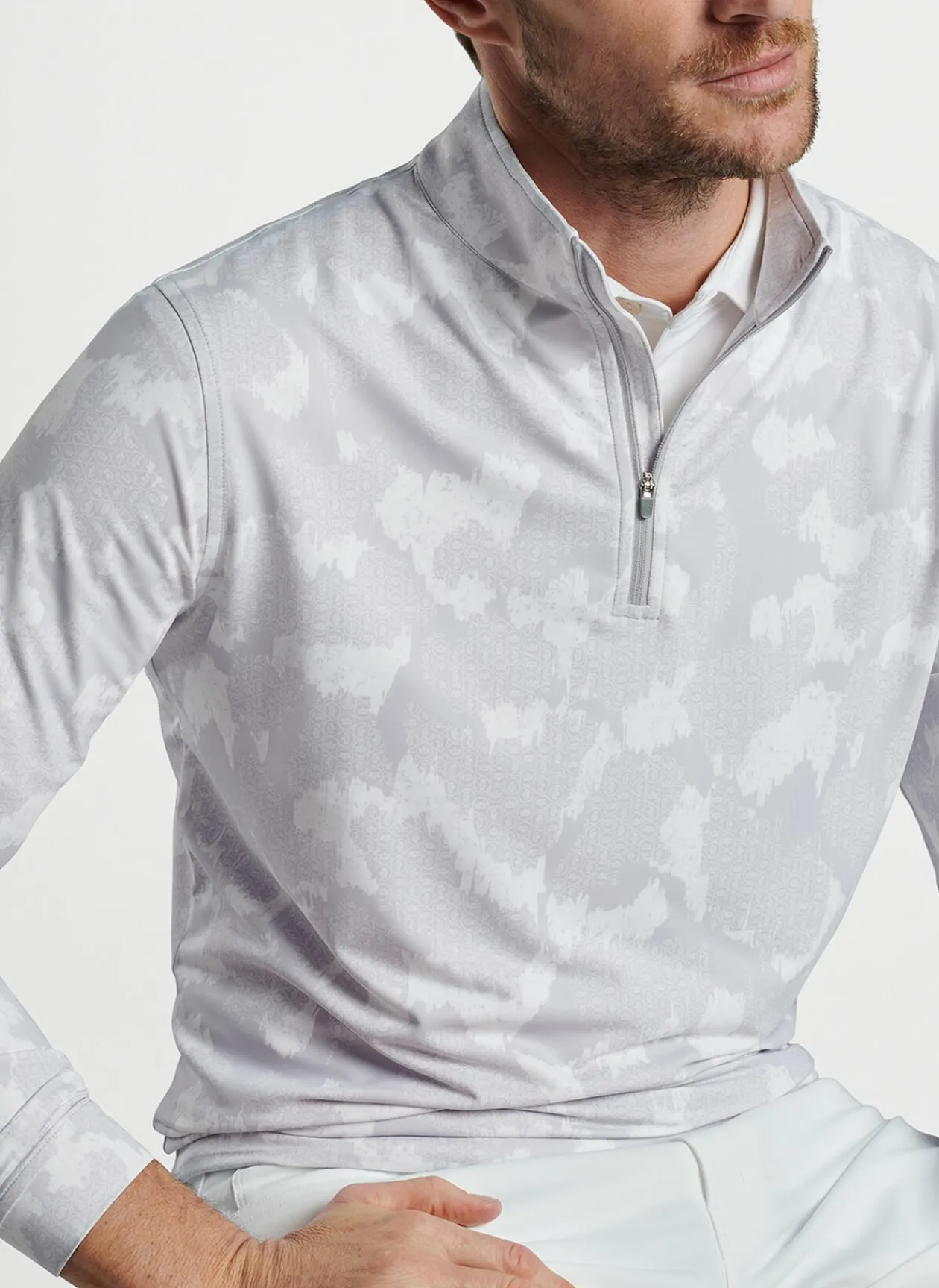Peter Millar Pullovers & Hoodies|Perth Tip The Crown Performance Quarter-Zip