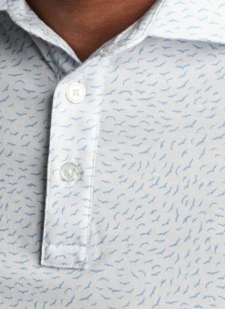 Peter Millar Polos|Pilot Mill Air Traffic Short-Sleeve Polo