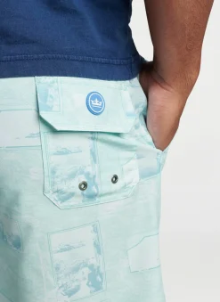 Peter Millar Swim Trunks|Postcards From Italy Swim Trunk