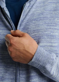 Peter Millar Sweaters|Ravello Full-Zip Hoodie Sweater