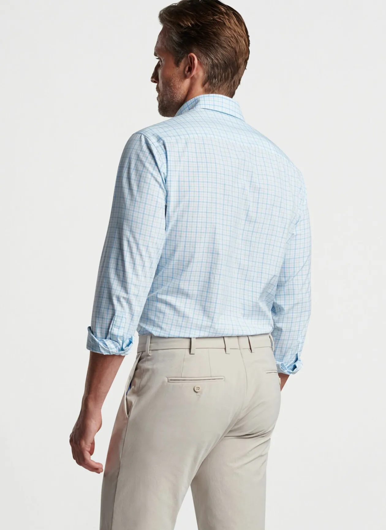 Peter Millar Sport Shirts|Rollins Performance Poplin Sport Shirt