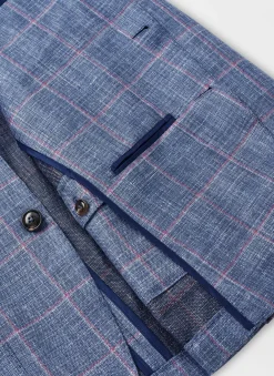 Peter Millar Sport Coats|Roseville Windowpane Soft Jacket