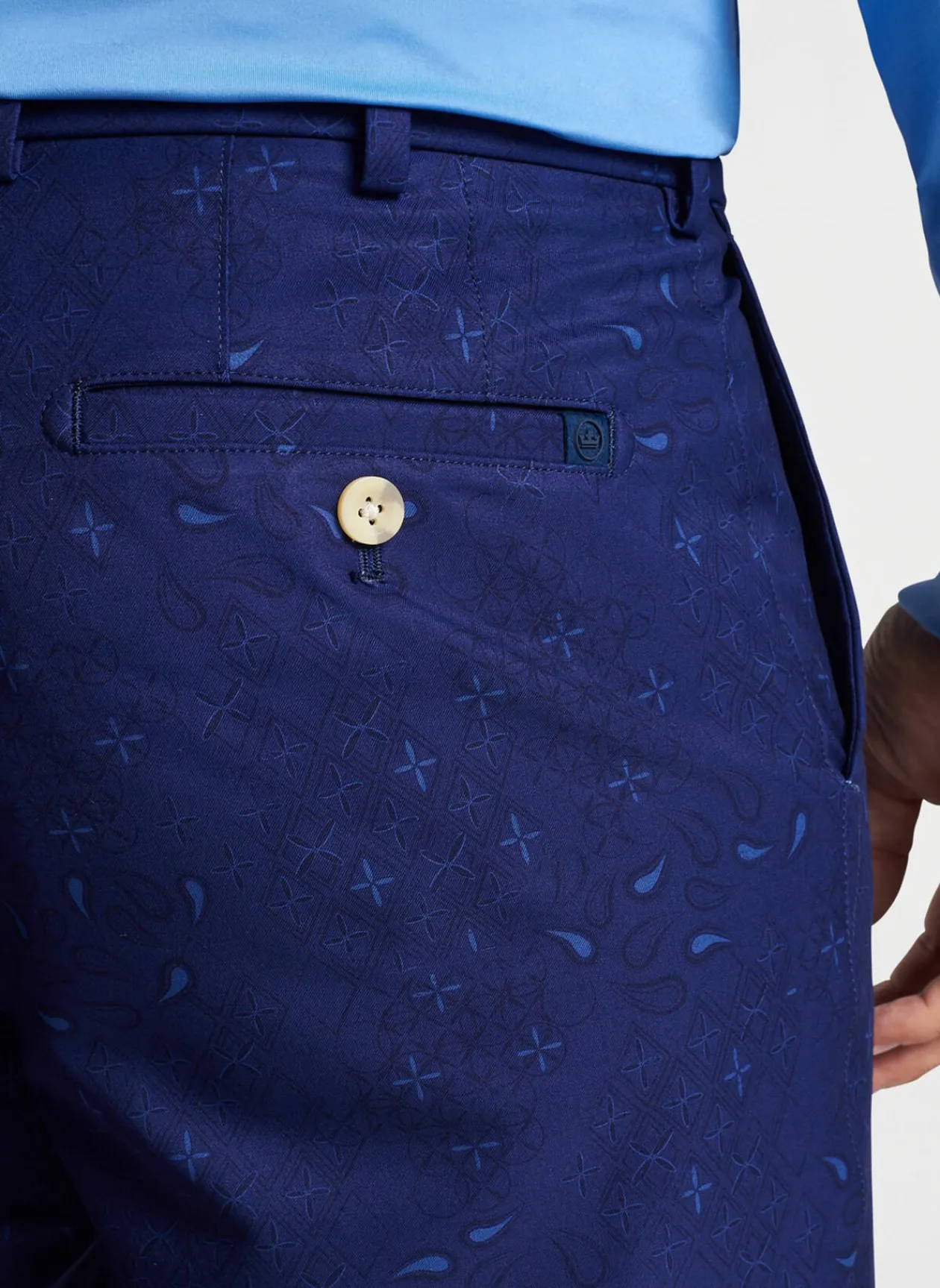 Peter Millar Shorts|Salem Geo Paisley Performance Short