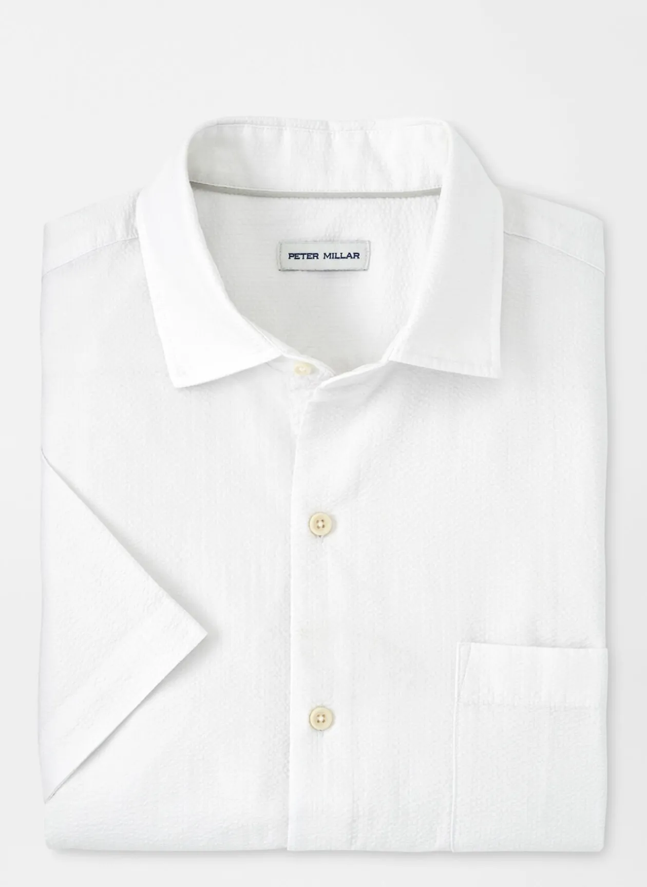 Peter Millar Sport Shirts|Seaward Seersucker Cotton Sport Shirt