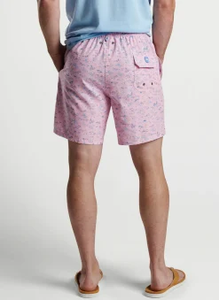 Peter Millar Swim Trunks|Shark Sighting Swim Trunk