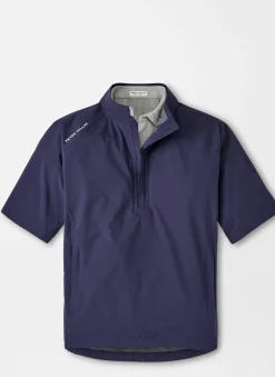 Peter Millar Performance Rain Gear|Shield Short-Sleeve Rain Shell