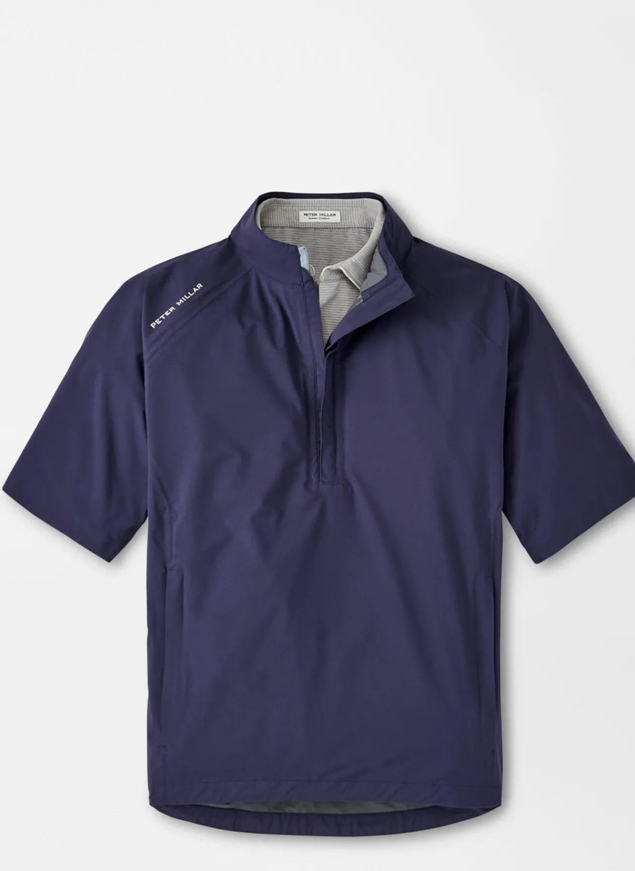 Peter Millar Performance Rain Gear|Shield Short-Sleeve Rain Shell