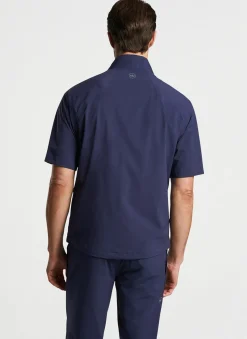 Peter Millar Performance Rain Gear|Shield Short-Sleeve Rain Shell