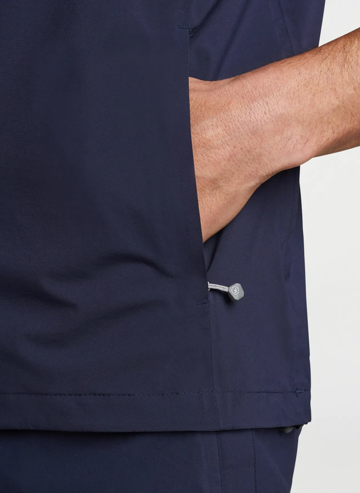 Peter Millar Performance Rain Gear|Shield Short-Sleeve Rain Shell