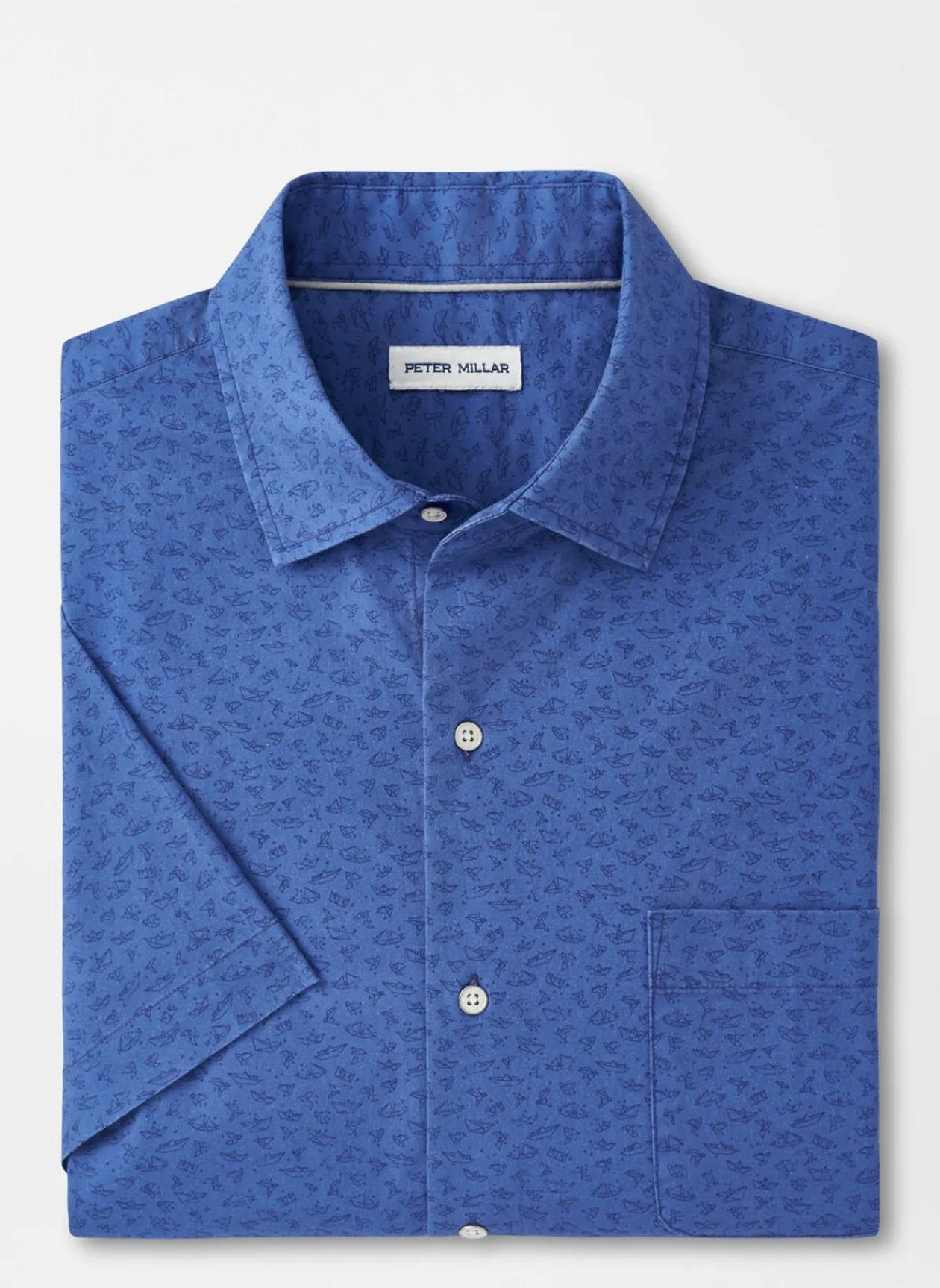 Peter Millar Sport Shirts|Shorebird Cotton-Stretch Sport Shirt