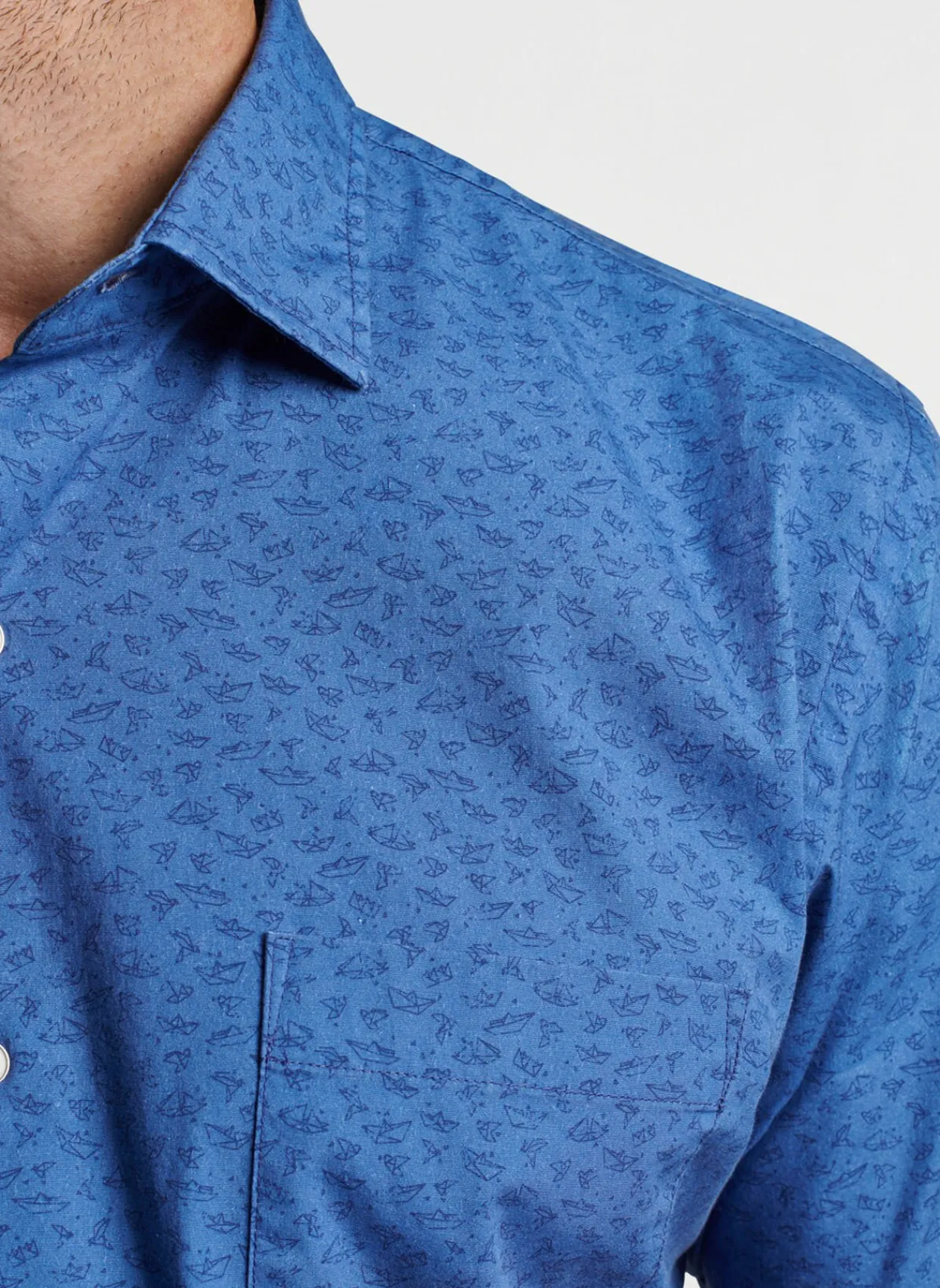 Peter Millar Sport Shirts|Shorebird Cotton-Stretch Sport Shirt