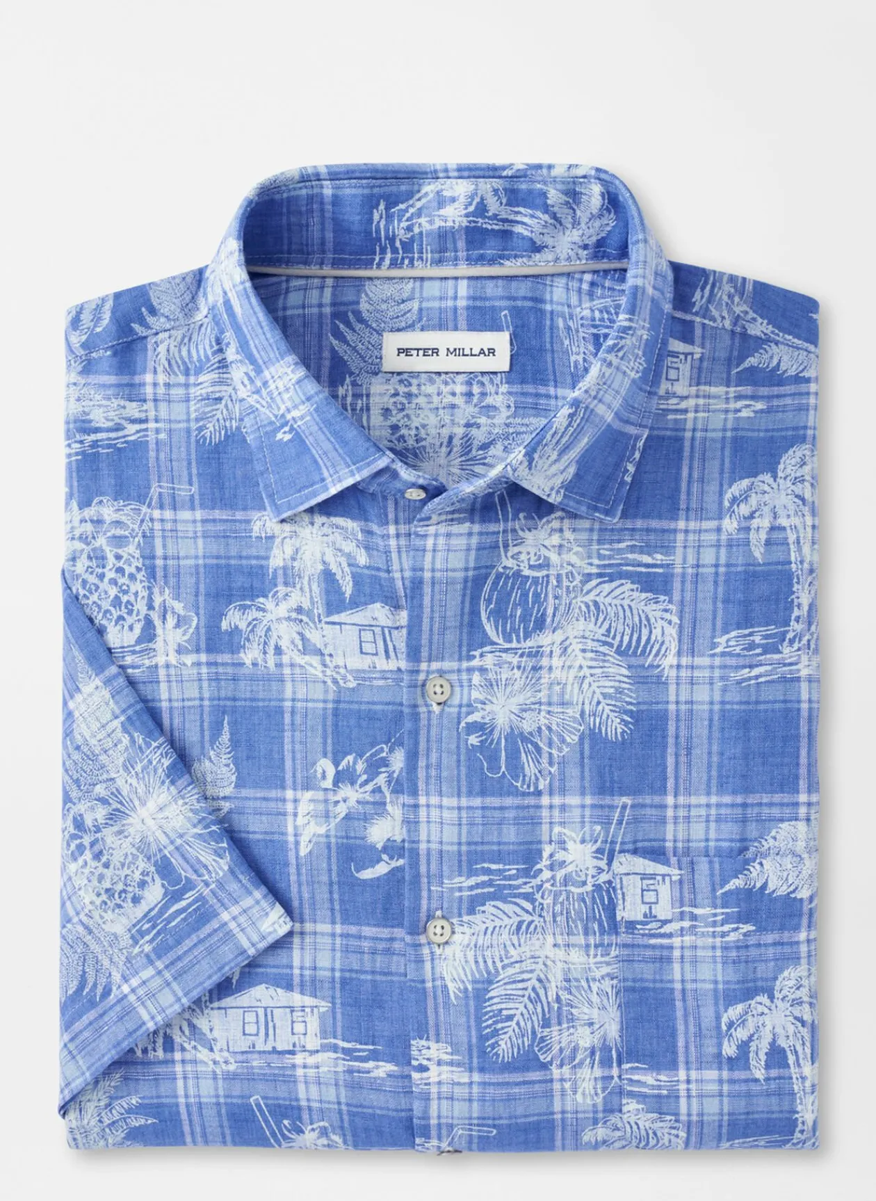 Peter Millar Sport Shirts|Shoreside Linen Sport Shirt
