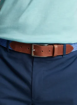 Peter Millar Belts|Skull In One Printed Belt