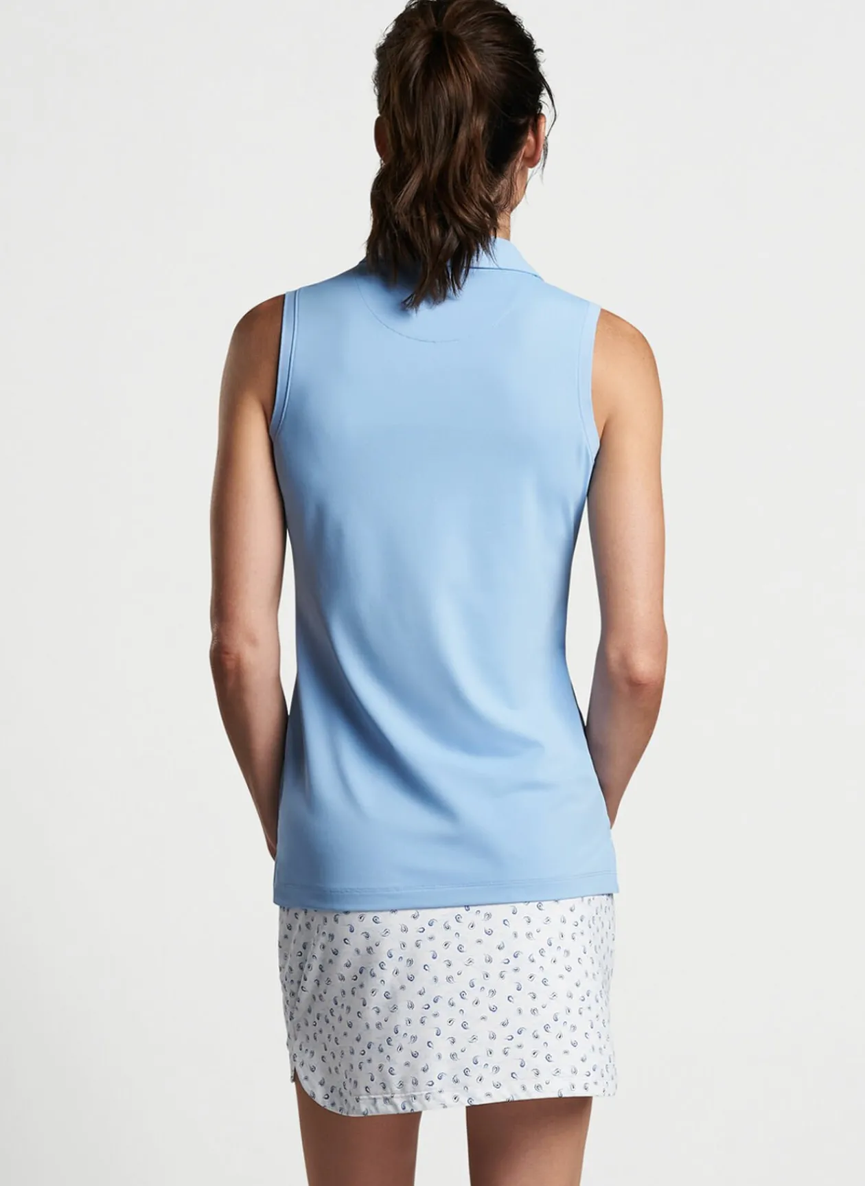 Peter Millar Polos & Shirts|Sleeveless Banded Button Polo