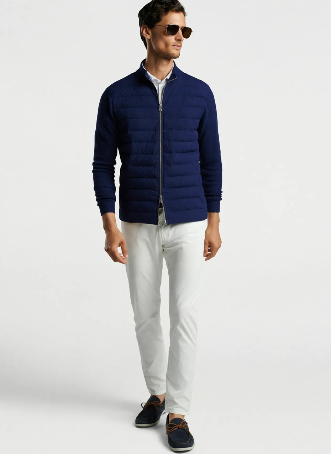 Peter Millar Jackets & Coats|Smith Hybrid Seersucker Sweater Jacket