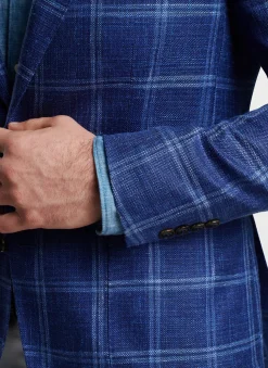 Peter Millar Sport Coats|Sola Windowpane Soft Jacket
