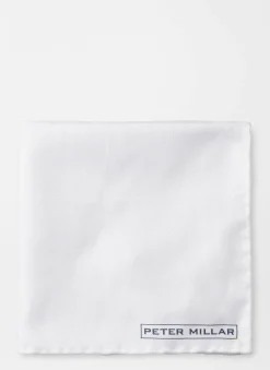Peter Millar Pocket Squares|Solid Oxford Pocket Square