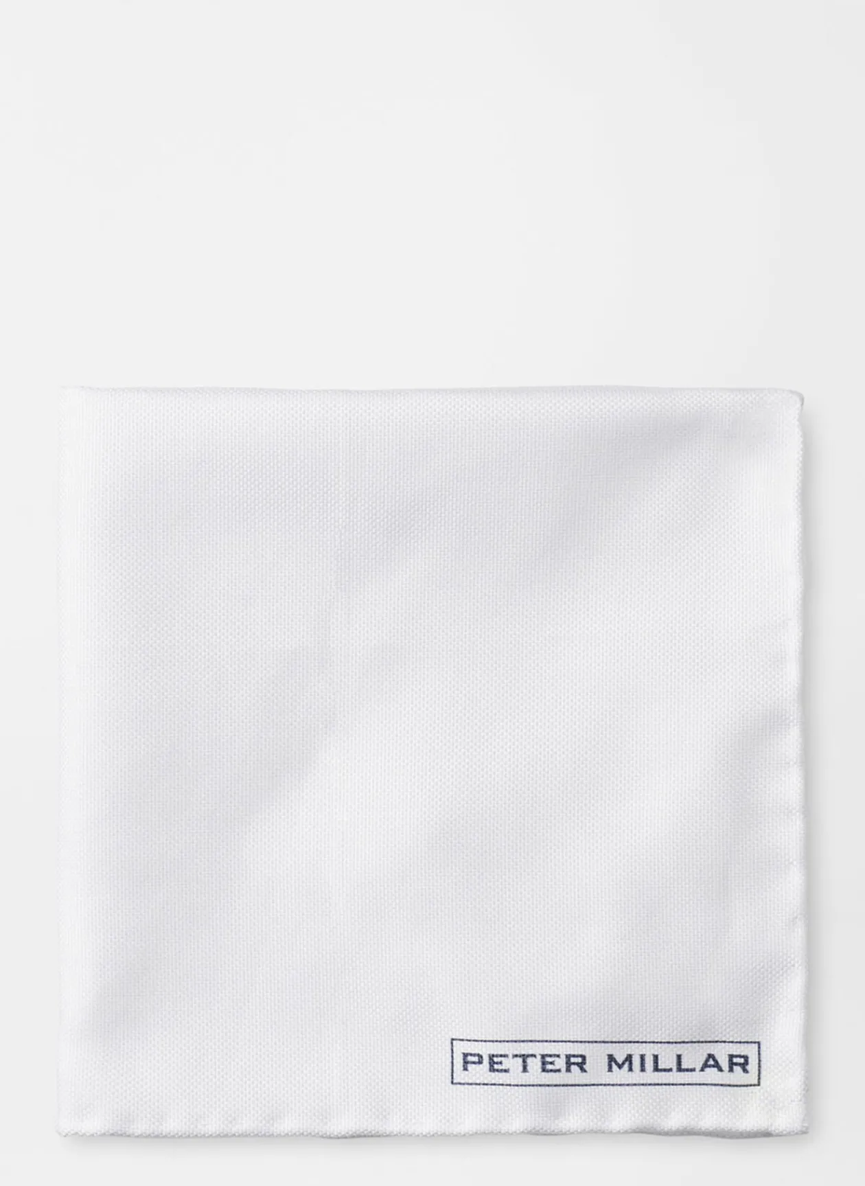 Peter Millar Pocket Squares|Solid Oxford Pocket Square