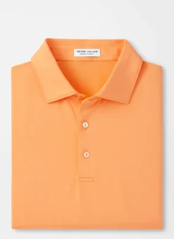 Peter Millar Polos|Solid Performance Jersey Polo (Sean Self Collar)