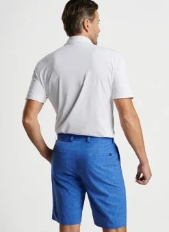 Peter Millar Polos|Solid Stretch Mesh Polo