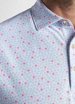 Peter Millar Sun Protection Apparel|Starfish Performance Mesh Polo