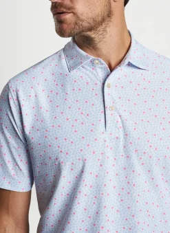 Peter Millar Sun Protection Apparel|Starfish Performance Mesh Polo