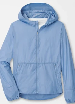 Peter Millar Women'S Golf Outerwear|Starlight Full-Zip Windbreaker