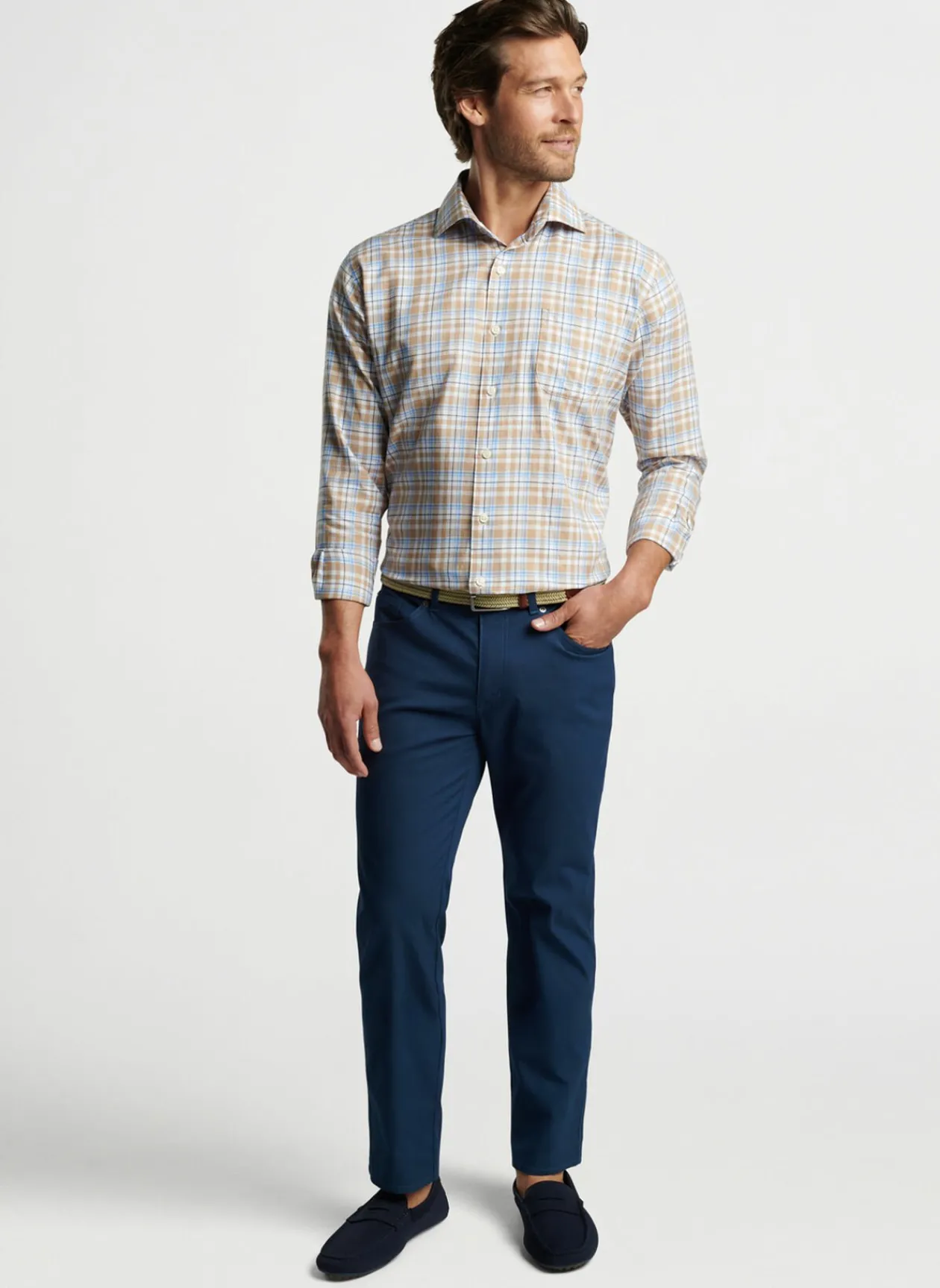 Peter Millar Sport Shirts|Stonington Summer Soft Cotton Sport Shirt