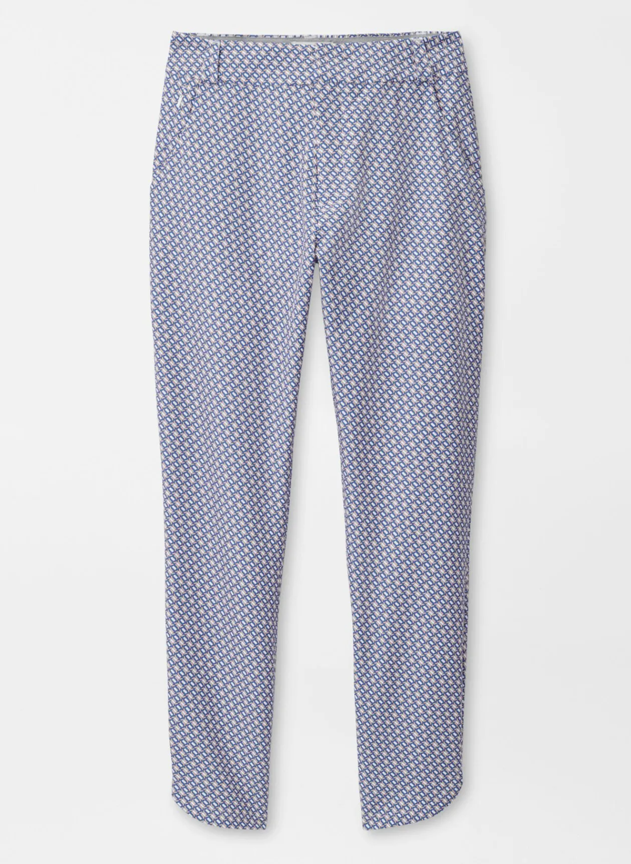 Peter Millar Women'S Golf Bottoms|Surge Links Print Performance Ankle Pant