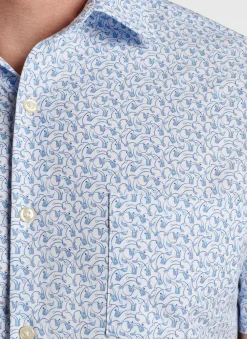 Peter Millar Sport Shirts|Tee Club Performance Poplin Sport Shirt