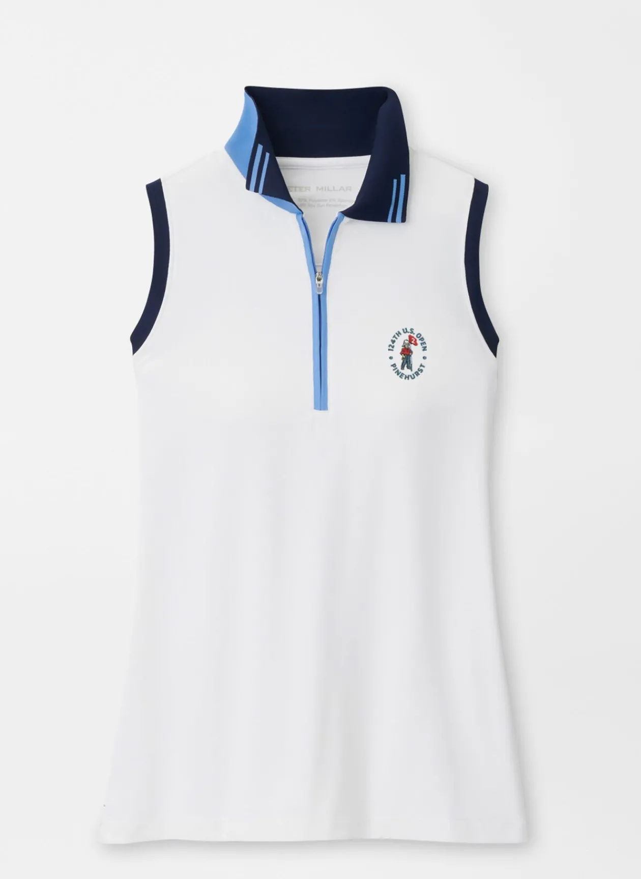 Peter Millar U.S. Open Women'S|124Th U.S. Open Chrissie Sleeveless Polo
