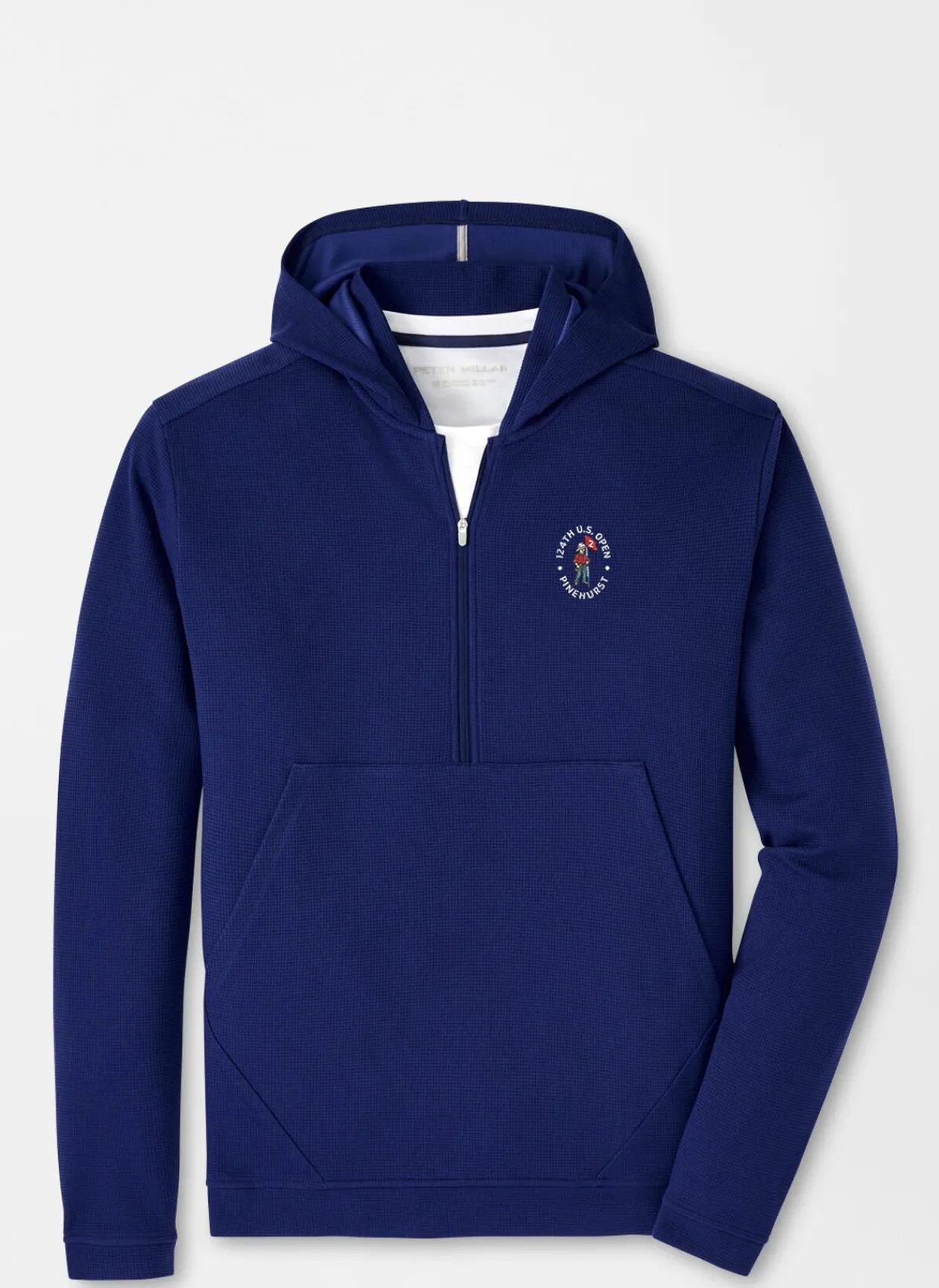 Peter Millar U.S. Open Men'S|124Th U.S. Open Grid Performance Half-Zip Hoodie