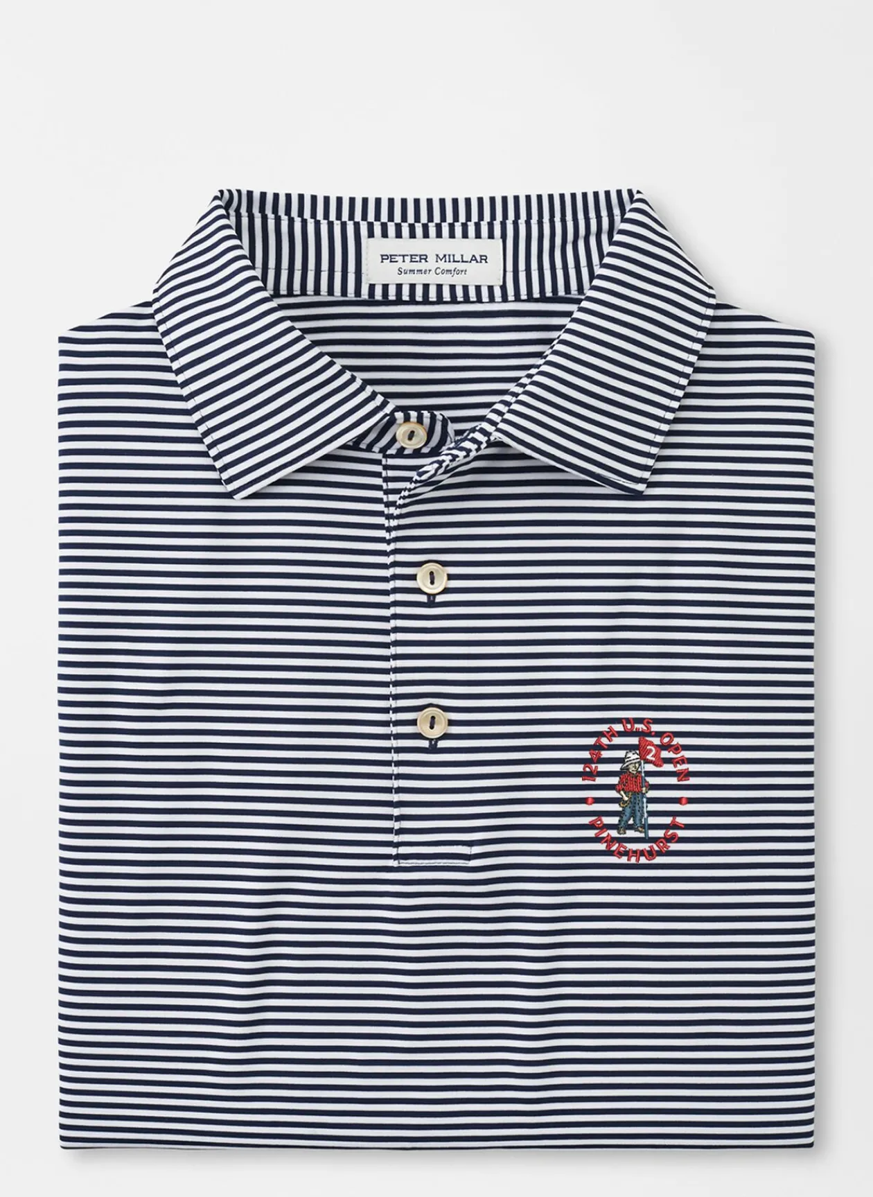 Peter Millar Polos|124Th U.S. Open Hales Performance Jersey Polo