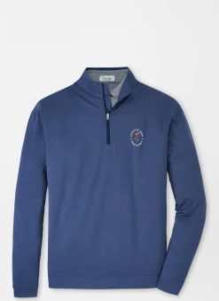 Peter Millar U.S. Open Men'S|124Th U.S. Open Perth Melange Performance Quarter Zip