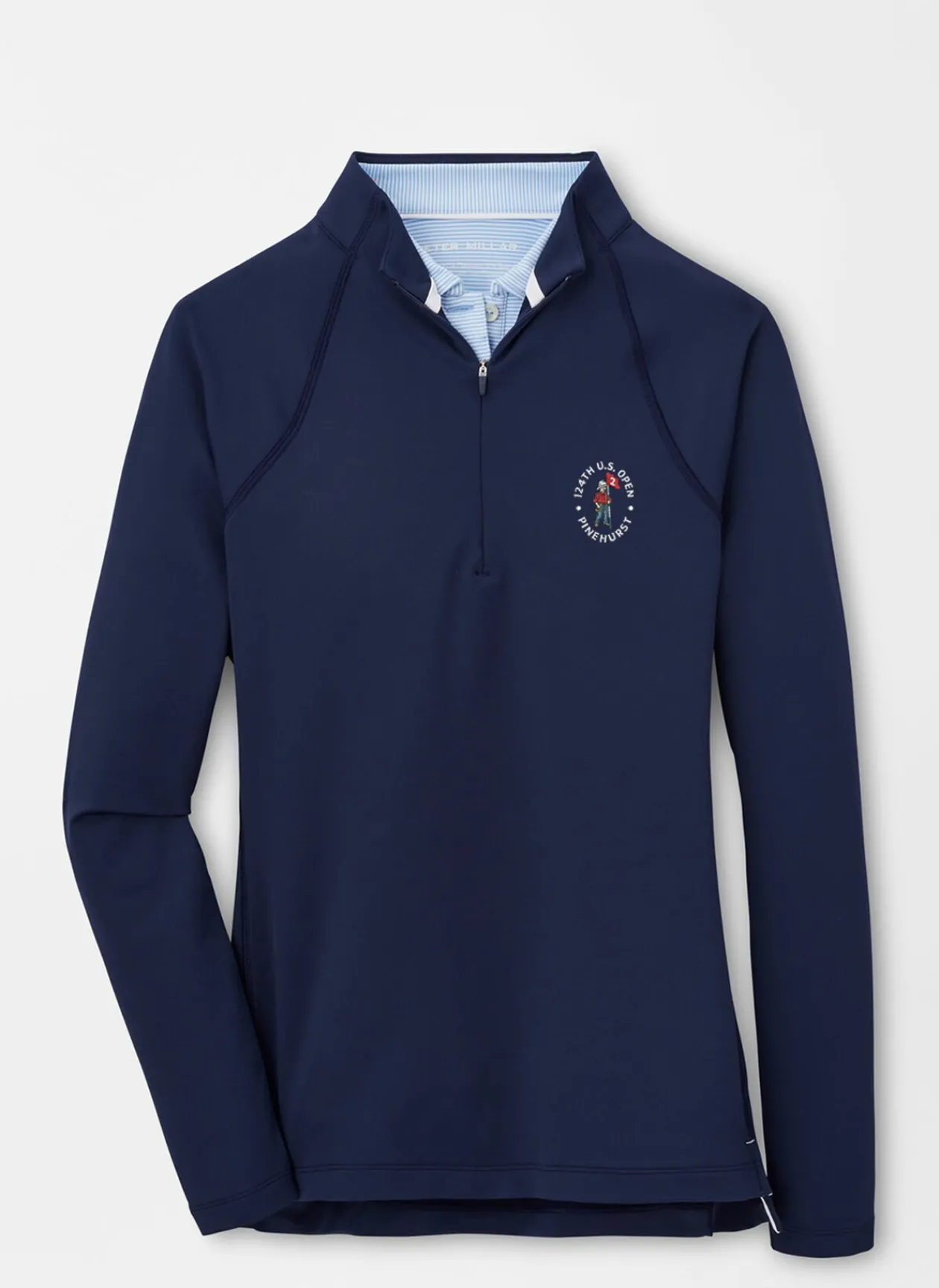 Peter Millar U.S. Open Women'S|124Th U.S. Open Raglan Sleeve Perth Layer
