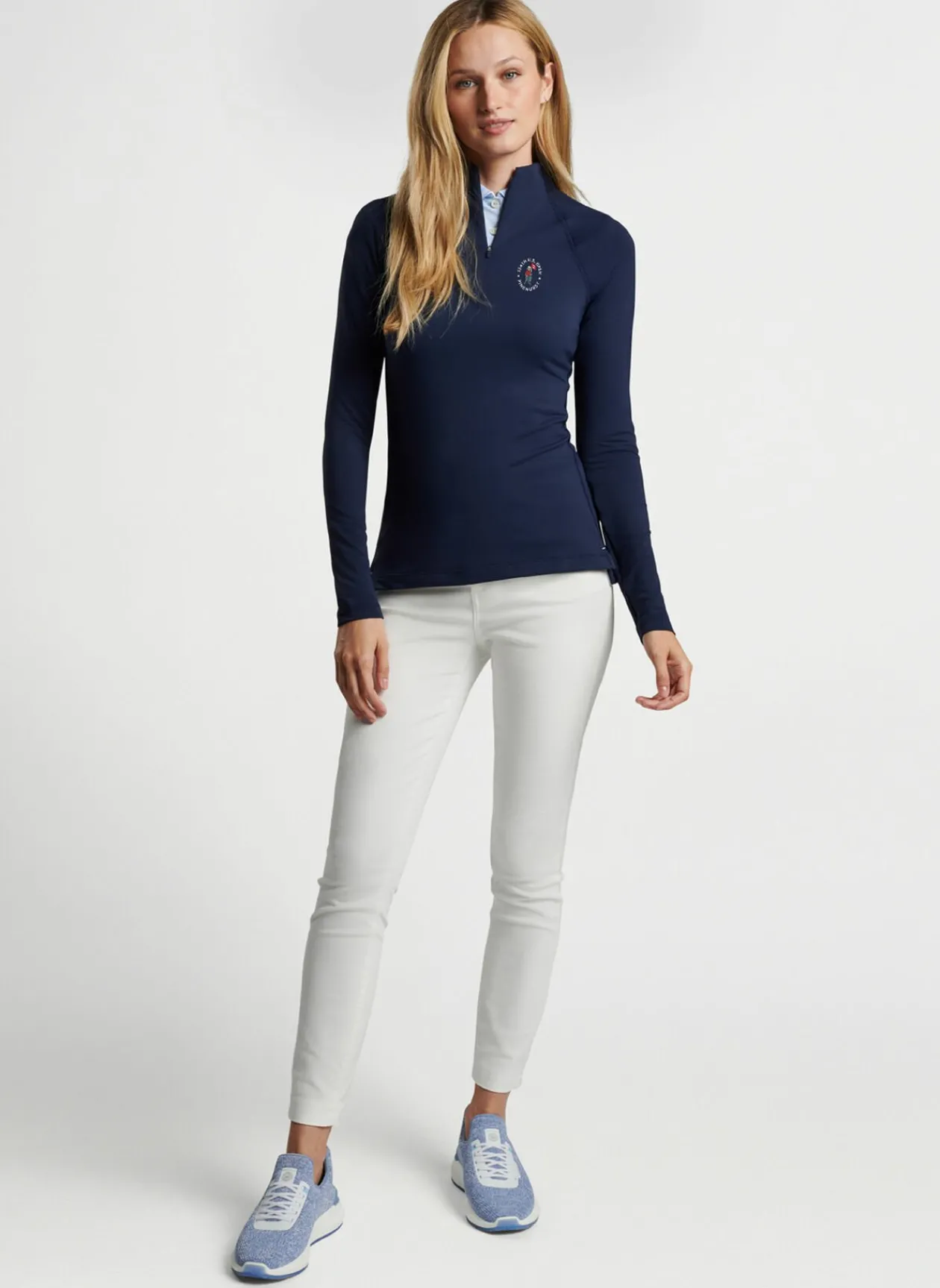 Peter Millar U.S. Open Women'S|124Th U.S. Open Raglan Sleeve Perth Layer