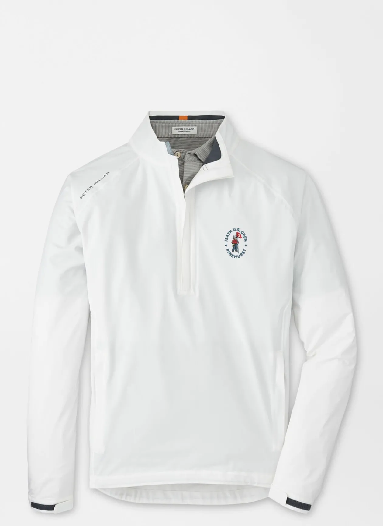 Peter Millar U.S. Open Men'S|124Th U.S. Open Shield Half-Zip Rain Shell