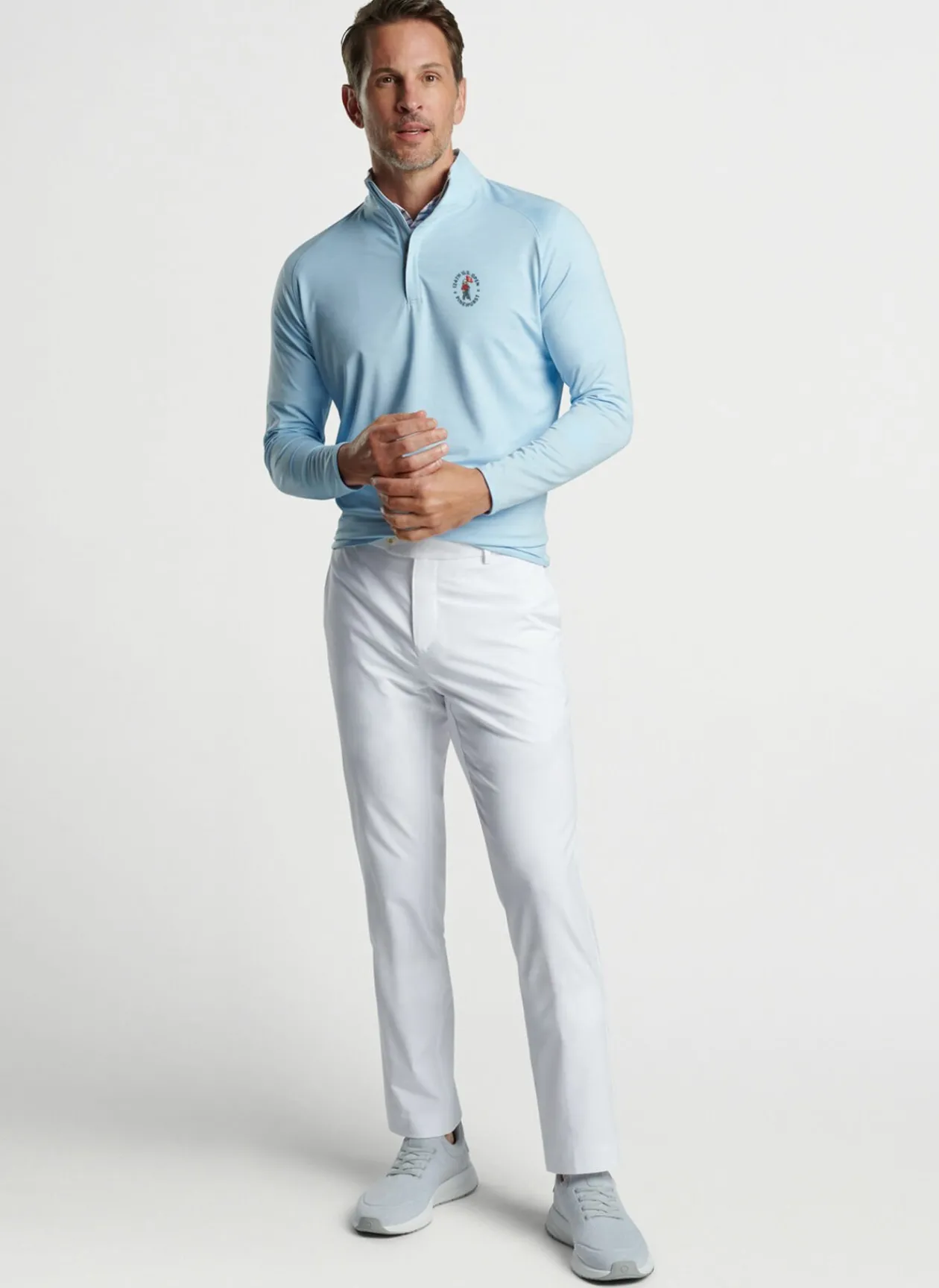 Peter Millar U.S. Open Men'S|124Th U.S. Open Stealth Performance Quarter-Zip
