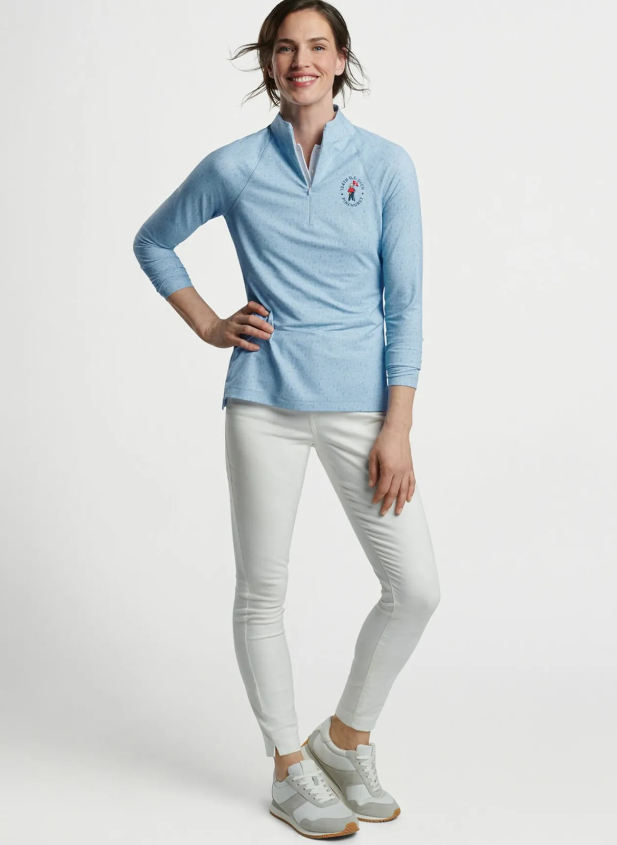 Peter Millar Pullovers & Layers|124Th U.S. Open Women'S Perth Performance Pullover