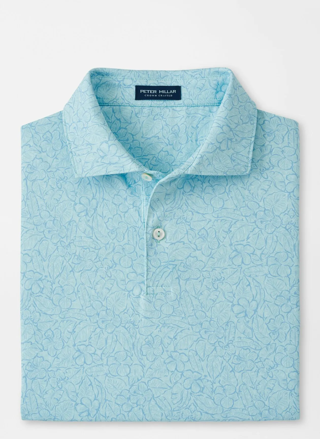 Peter Millar Polos|Trellis Performance Jersey Polo