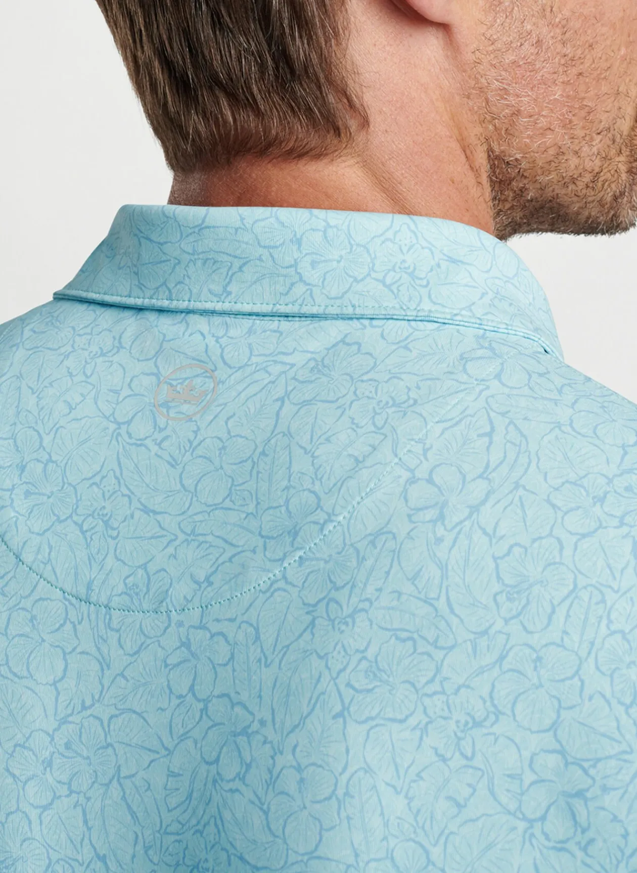 Peter Millar Polos|Trellis Performance Jersey Polo