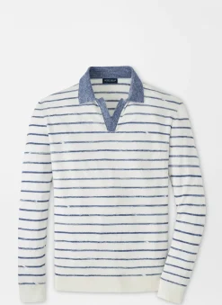 Peter Millar Sweaters|Trieste Riviera Collar Sweater