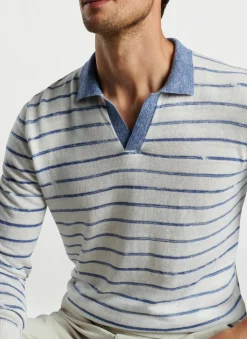 Peter Millar Sweaters|Trieste Riviera Collar Sweater