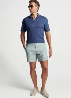 Peter Millar Swim Trunks|Tropical Leaves Swim Trunk