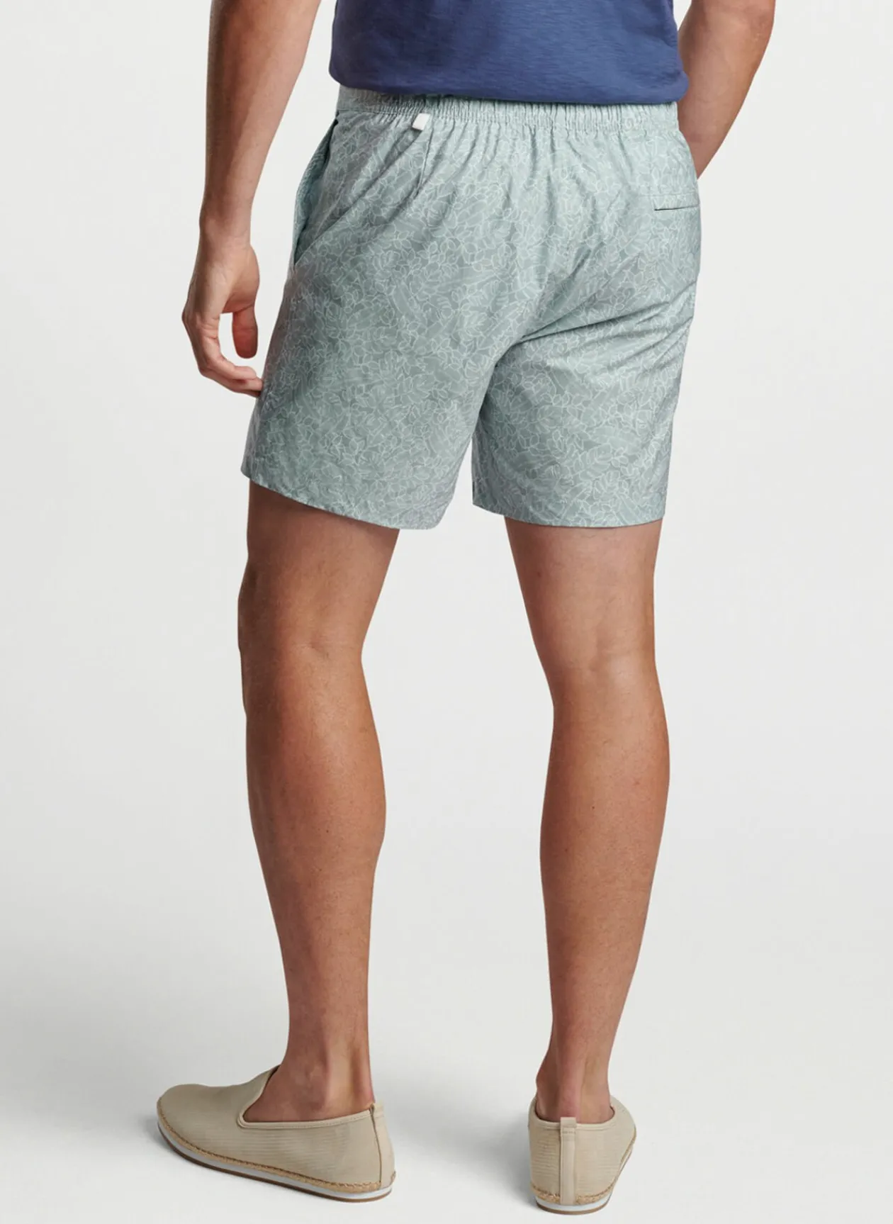 Peter Millar Swim Trunks|Tropical Leaves Swim Trunk